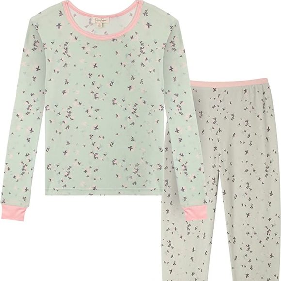 Jessica Simpson Girl's Pajama Sets Floral Sleepwear BRAND NEW WITH TAGS - Picture 1 of 6